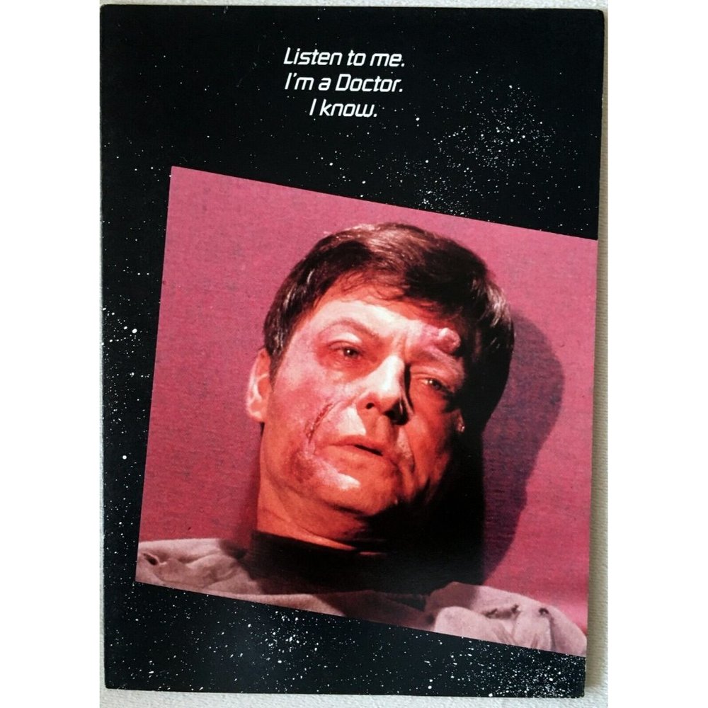 Star Trek Vintage Greeting Cards. Circa 1983 Brand New From The TV Series 1960's